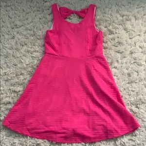 Hot Pink Girls Dress
